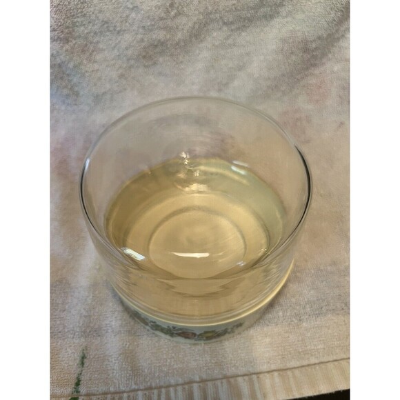 Vintage PYREX CorningWare "SPICE OF LIFE" Glass Canister Kitchen MCM Fruit - Picture 7 of 7